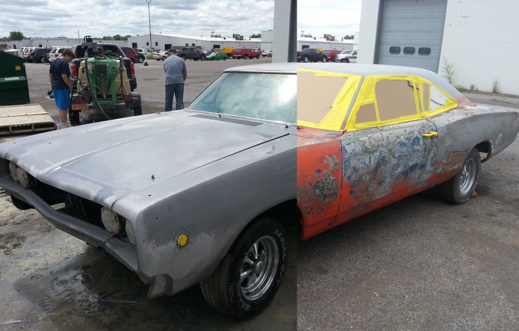 Automotive blasting project