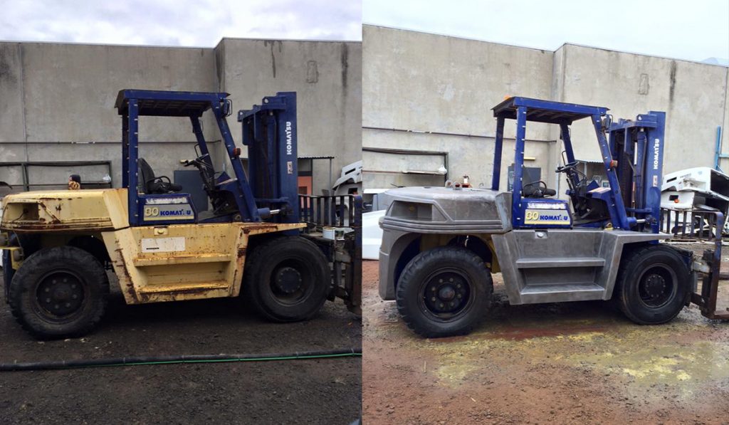 Industrial surface preparation