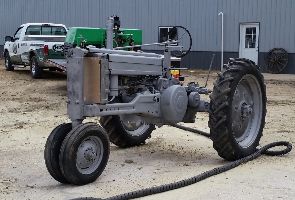 Industrial equipment blasting